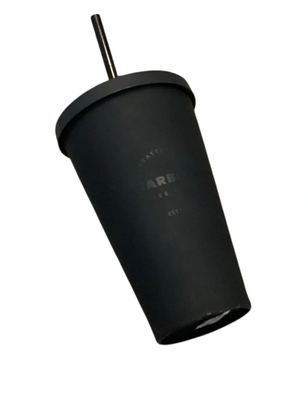 Starbucks Matte Tumbler Cup with Lid and Straw Tumbler 16oz